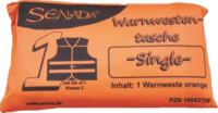 SENADA Warnweste orange Single Tasche