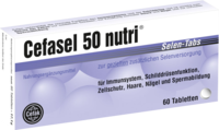 CEFASEL 50 nutri Selen-Tabs