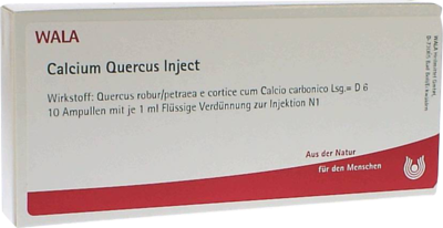 CALCIUM-QUERCUS-Inject-Ampullen