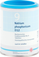 BIOCHEMIE DHU 9 Natrium phosphoricum D 12 Tabl.