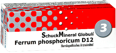 SCHUCKMINERAL Globuli 3 Ferrum phosphoricum D12