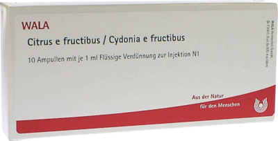 CITRUS E FRUCTIBUS/Cydonia e fructibus Ampullen