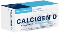 CALCIGEN D 600 mg/400 I.E. Kautabletten