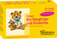 SIDROGA Bio Säuglings- und Kindertee Filterbeutel