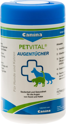 PETVITAL Feuchttücher f.Augen vet.