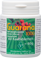 GUARANA 1000 mg Kautabletten