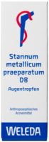 STANNUM METALLICUM praeparatum D 8 Augentropfen