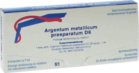 ARGENTUM METALLICUM praeparatum D 6 Ampullen