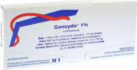 GENCYDO 1% Injektionslösung