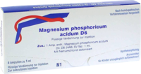 MAGNESIUM PHOSPHORICUM ACIDUM D 6 Ampullen
