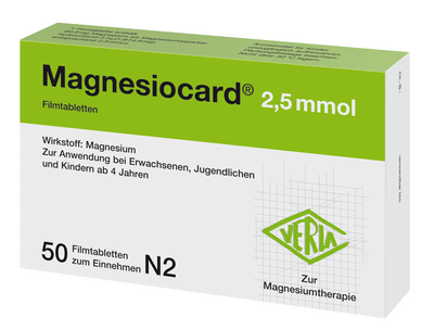 MAGNESIOCARD 2,5 mmol Filmtabletten