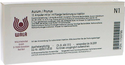 AURUM/PRUNUS Ampullen