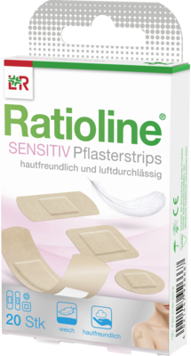 RATIOLINE sensitive Pflasterstrips in 4 Größen