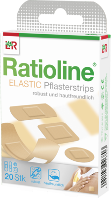 RATIOLINE elastic Pflasterstrips in 4 Größen