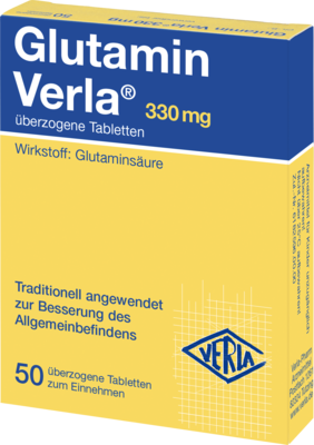GLUTAMIN VERLA überzogene Tabletten
