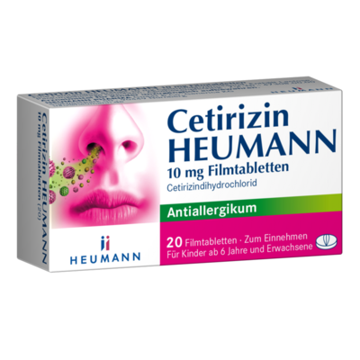 CETIRIZIN Heumann 10 mg Filmtabletten