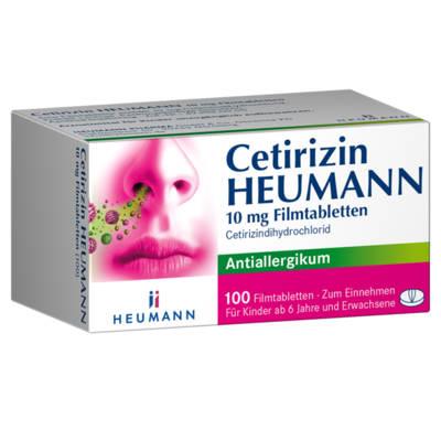 CETIRIZIN Heumann 10 mg Filmtabletten