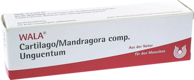 CARTILAGO/Mandragora comp Unguentum