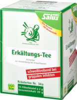 ERKÄLTUNGS-TEE Kräutertee Nr.34a Salus Filterbeut.