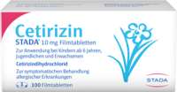 CETIRIZIN STADA 10 mg Filmtabletten