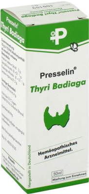 PRESSELIN Thyri Badiaga Tropfen