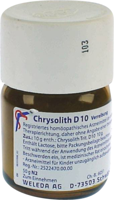 CHRYSOLITH-D-10-Trituration