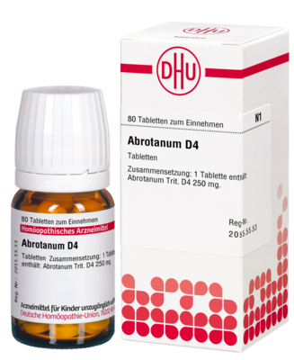 ABROTANUM D 4 Tabletten
