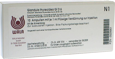 GLANDULA THYREOIDEA GL D 6 Ampullen
