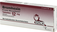 BROMHEXIN Krewel Meuselb.Tabletten 12mg