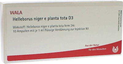 HELLEBORUS NIGER e planta tota D 3 Ampullen