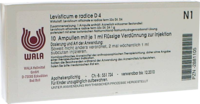 LEVISTICUM E radice D 4 Ampullen