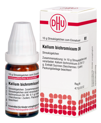 KALIUM BICHROMICUM D 6 Globuli