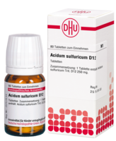 ACIDUM SULFURICUM D 12 Tabletten