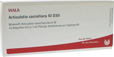ARTICULATIO sacroiliaca GL D 30 Ampullen