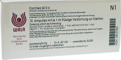 COCHLEA GL D 6 Ampullen