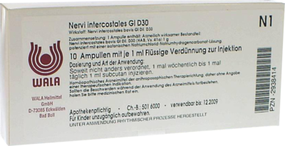 NERVI intercostales GL D 30 Ampullen