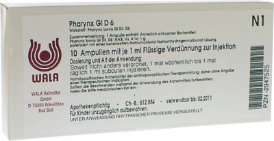 PHARYNX GL D 6 Ampullen
