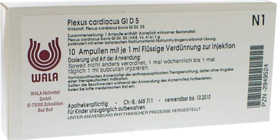 PLEXUS CARDIACUS GL D 5 Ampullen