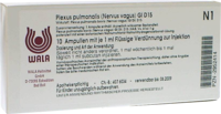 PLEXUS PULMONALIS Nervus vagus GL D 15 Ampullen