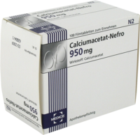 CALCIUMACETAT NEFRO 950 mg Filmtabletten