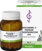 BIOCHEMIE 3 Ferrum phosphoricum D 6 Tabletten