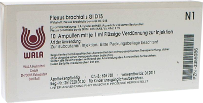 PLEXUS BRACHIALIS GL D 15 Ampullen