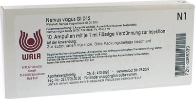 NERVUS VAGUS GL D 12 Ampullen