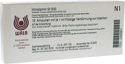 HIRNSTAMM GL D 30 Ampullen