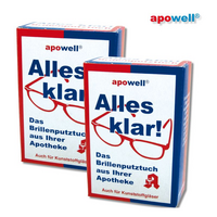 BRILLENPUTZTÜCHER Alles Klar