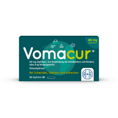 VOMACUR 40 Suppositorien
