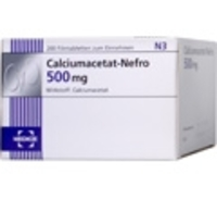 CALCIUMACETAT NEFRO 500 mg Filmtabletten