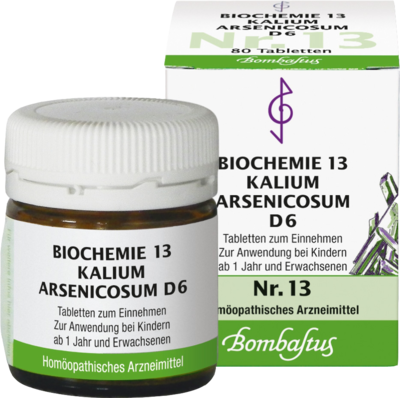 BIOCHEMIE 13 Kalium arsenicosum D 6 Tabletten