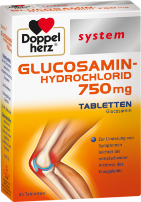 DOPPELHERZ Glucosamin-Hydrochlorid 750mg syst.Tab.