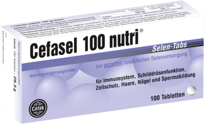 CEFASEL 100 nutri Selen-Tabs